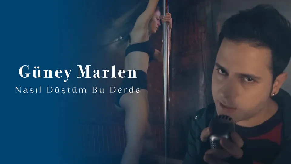 Güney Marlen - Nasıl Düştüm Bu Derde Müzik Klibi Video Kapak Görseli